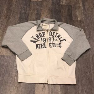 Aeropostale Mens Full Zip Sweater Size XL